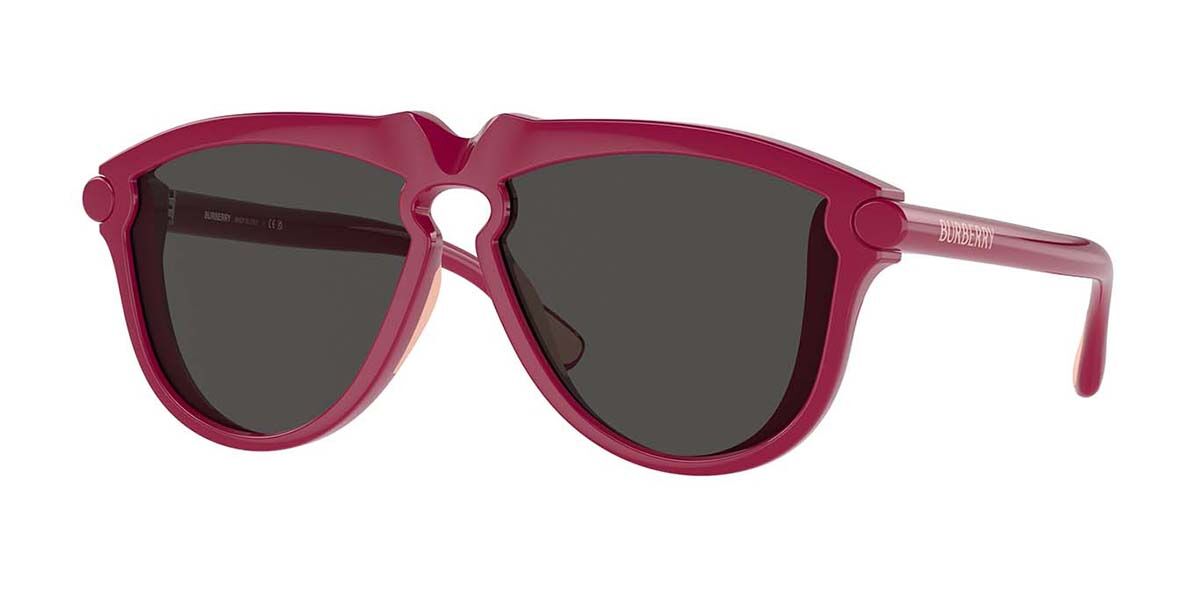 Burberry JB4003U Kids 413187, Pink frame, Dark Grey lenses