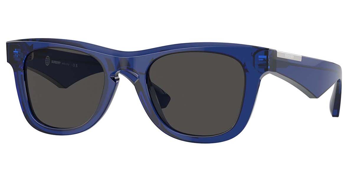 Burberry BE4426F Asian Fit 411087, Blue frame, Dark Grey lenses