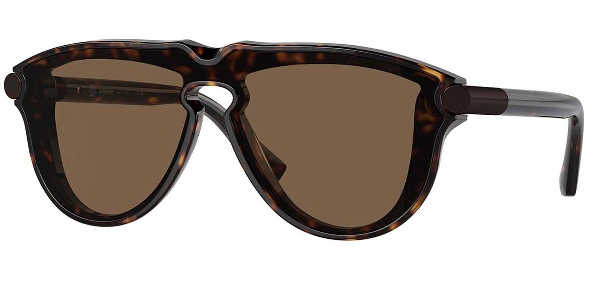 Burberry BE4427 300273, Tortoiseshell frame, Brown lenses