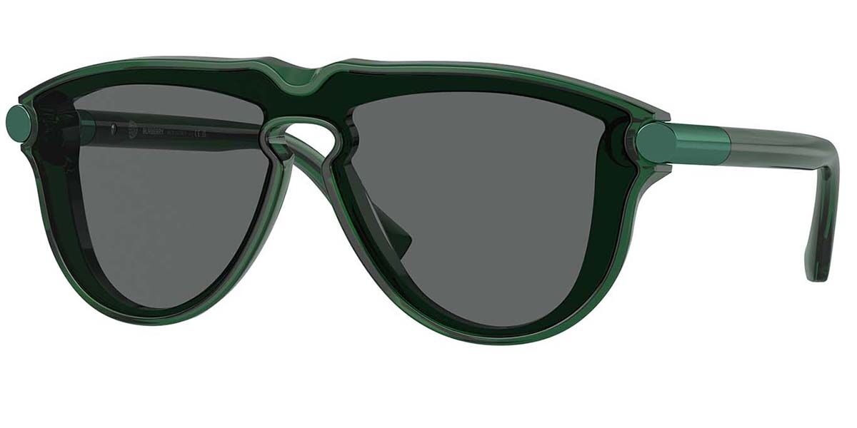 Burberry BE4427 410487, Green frame, Dark Grey lenses