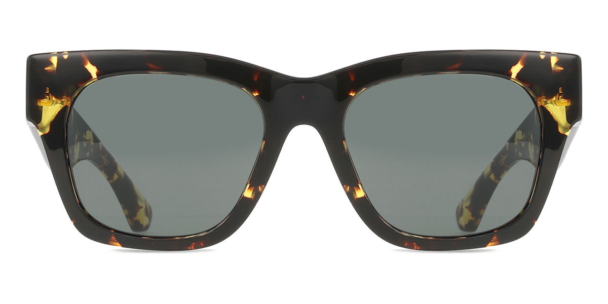 Burberry BE4424 410687, Tortoiseshell frame, Dark Grey lenses