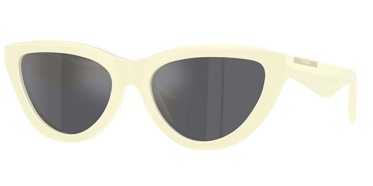 Burberry BE4436U 41456G, Yellow frame, Silver Grey Mirror lenses