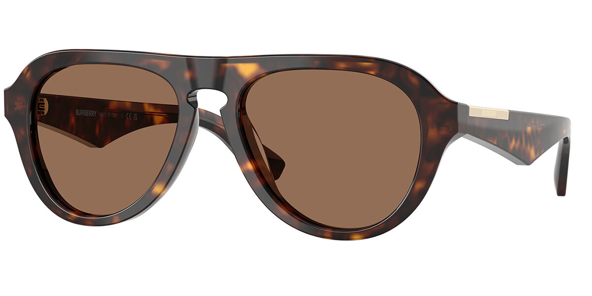 Burberry BE4437U 300273, Tortoiseshell frame, Dark Brown lenses