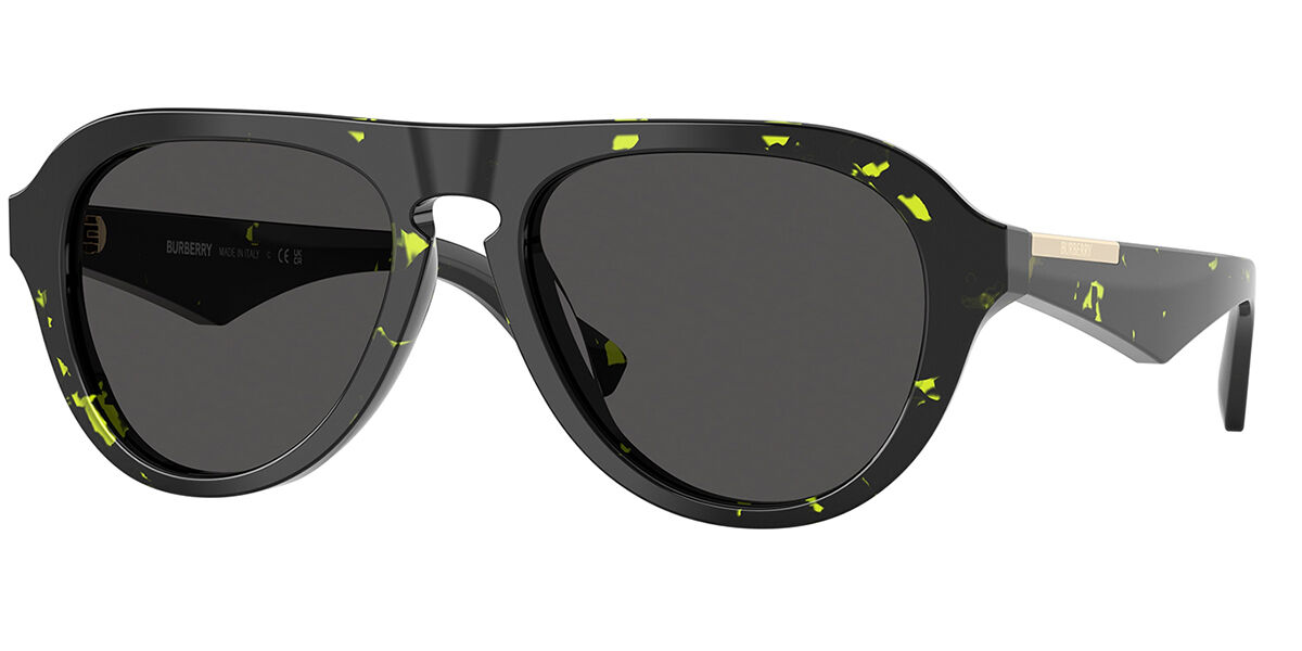 Burberry BE4437U 412487, Tortoiseshell frame, Dark Grey lenses