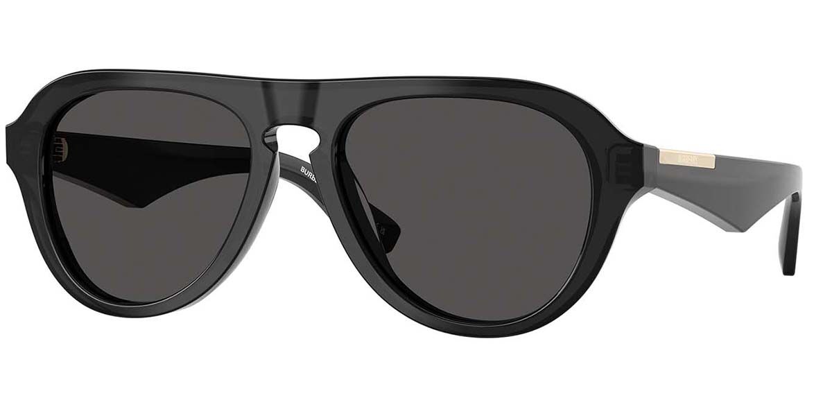Burberry BE4437U 411287, Grey frame, Dark Grey lenses