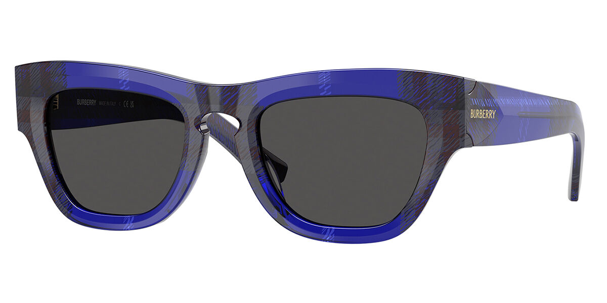 Burberry BE4440U 411487, Blue frame, Dark Grey lenses