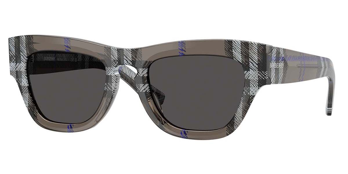 Burberry BE4440U 414787, Grey frame, Dark Grey lenses