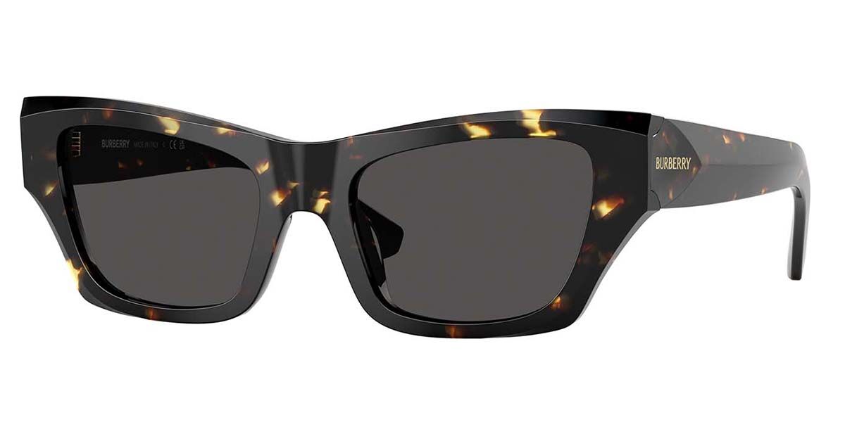 Burberry BE4441U 410687, Tortoiseshell frame, Dark Grey lenses