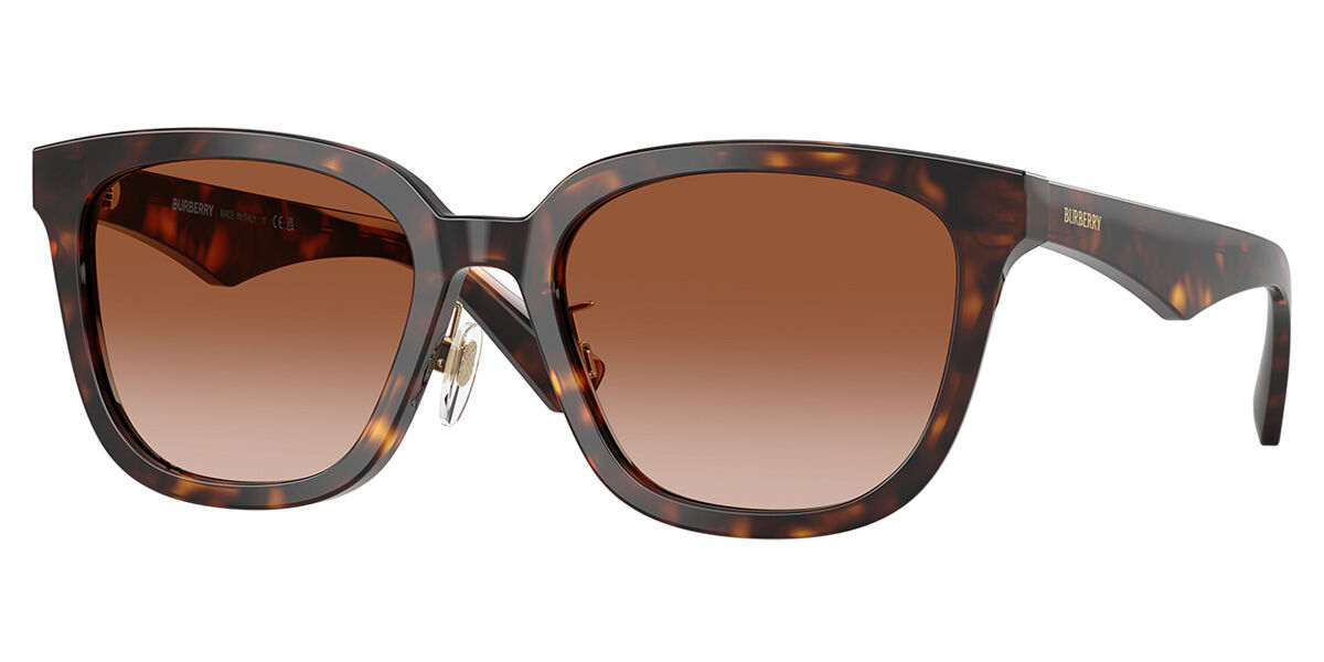 Burberry BE4446D Asian Fit 300213, Tortoiseshell frame, Gradient Brown lenses