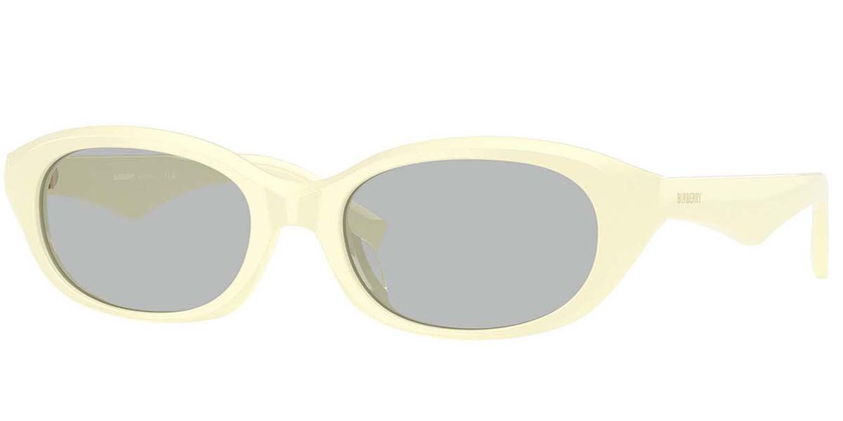 Burberry BE4447D Asian Fit 414587, Yellow frame, Light Grey lenses