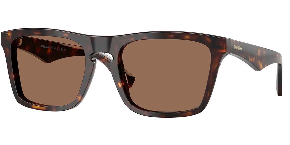 Burberry BE4434 300273, Tortoiseshell frame, Dark Brown lenses