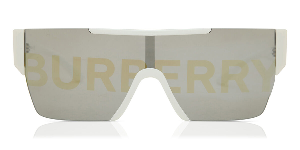 Burberry BE4291 3007/H, White frame, Grey lenses
