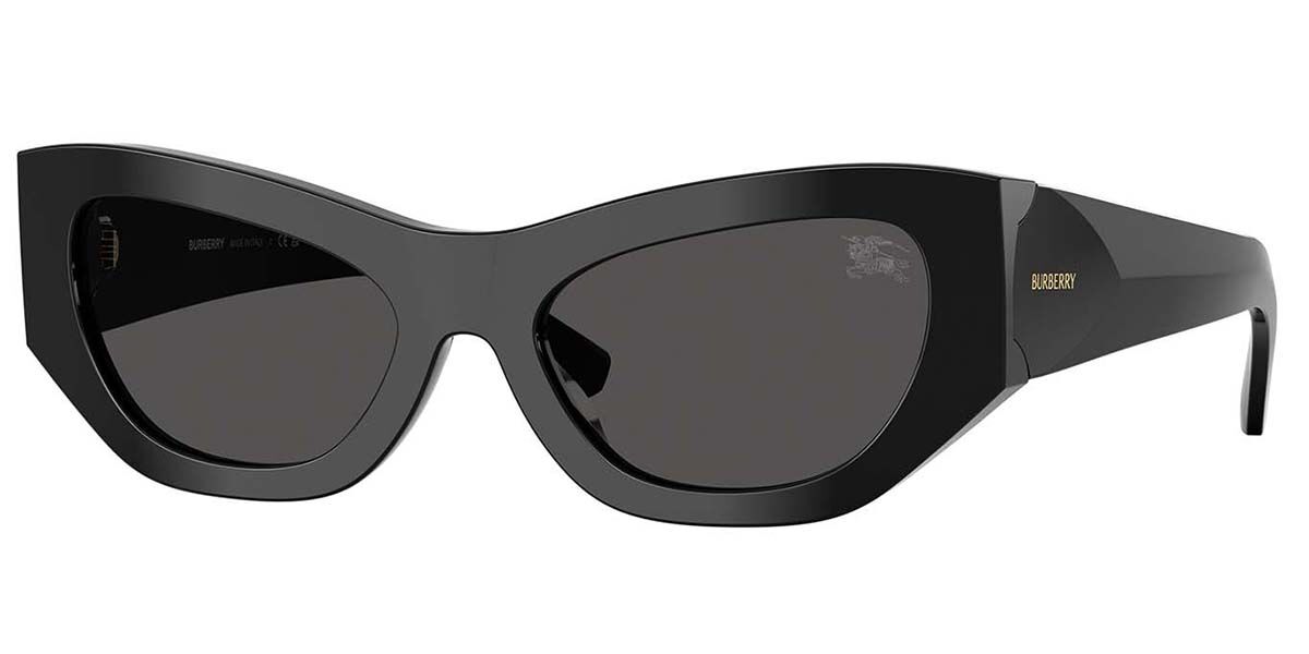 Burberry BE4450U 300187, Black frame, Dark Grey lenses
