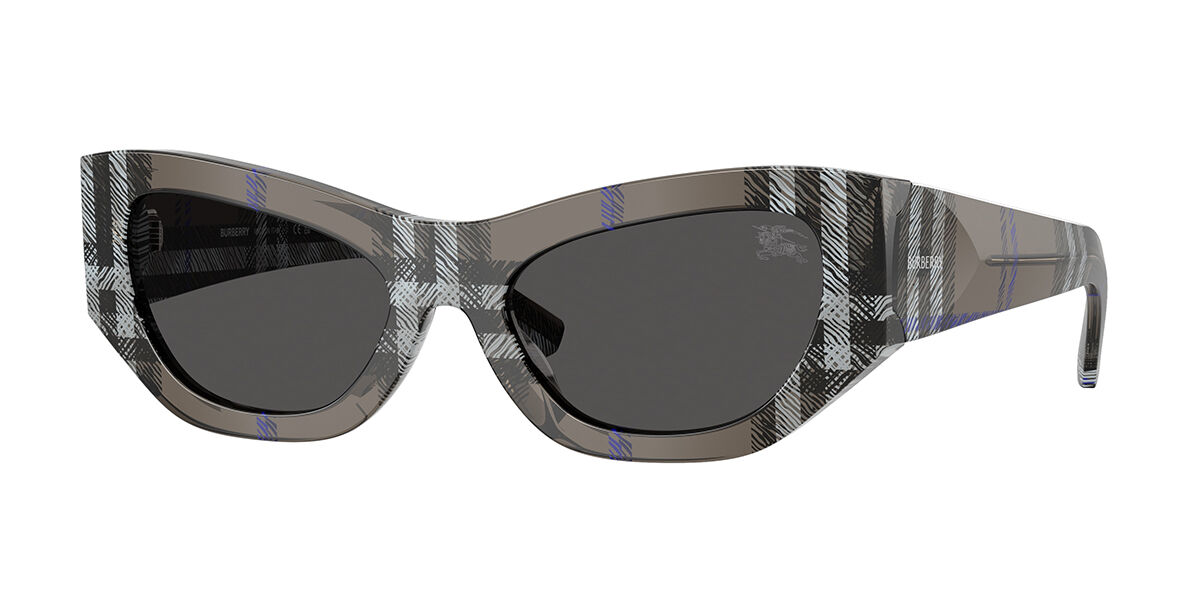Burberry BE4450U 414787, Grey frame, Dark Grey lenses