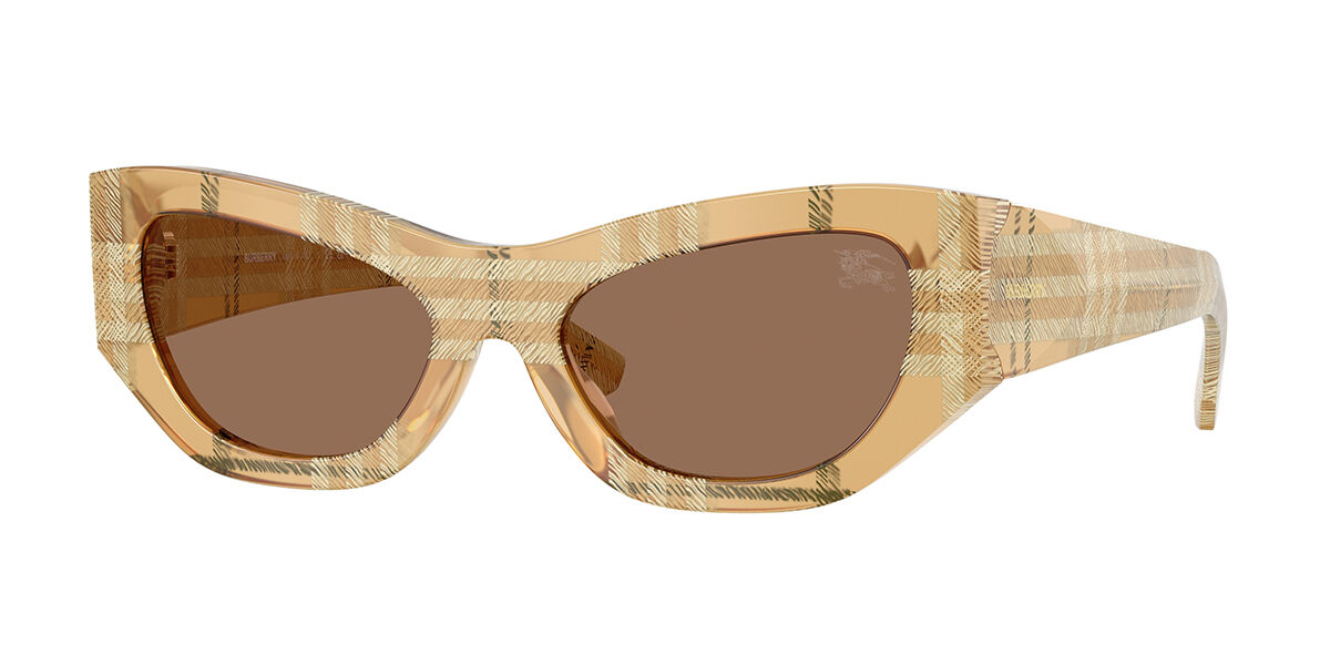 Burberry BE4450U 415773, Brown frame, Dark Brown lenses