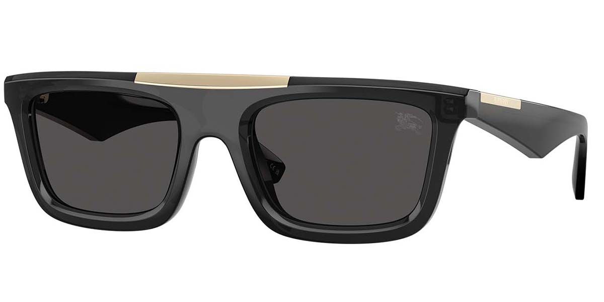 Burberry BE4451U 411287, Grey frame, Dark Grey lenses