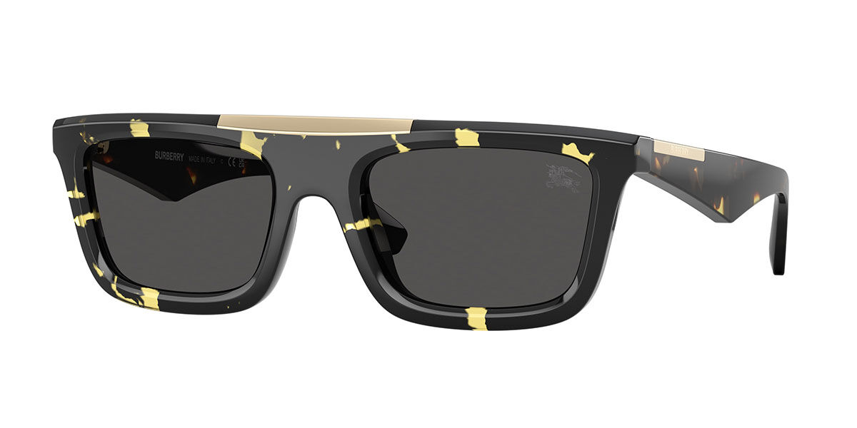 Burberry BE4451U 410687, Tortoiseshell frame, Dark Grey lenses