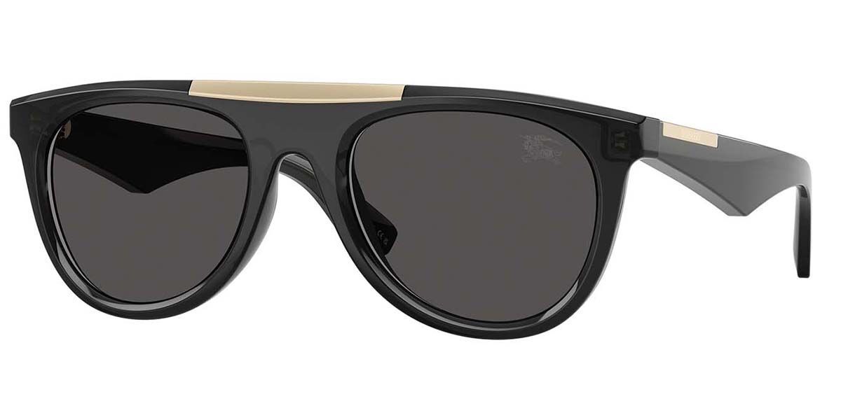 Burberry BE4452U 411287, Grey frame, Dark Grey lenses