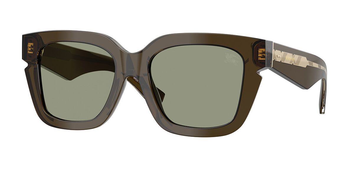 Burberry BE4453 3010/2, Green frame, Green lenses