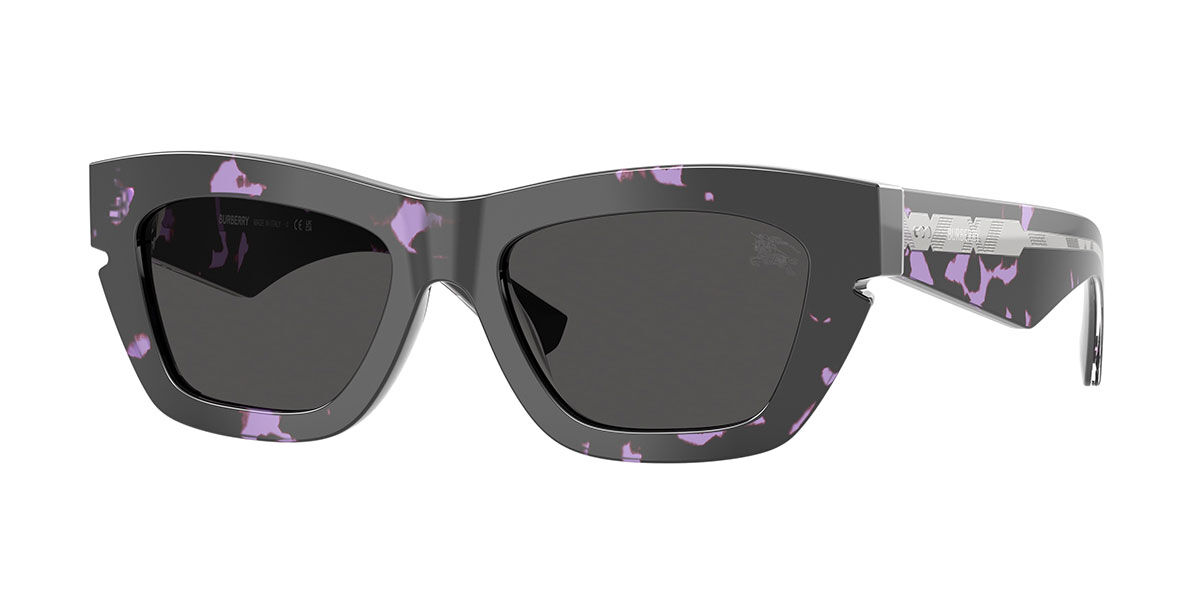 Burberry BE4454 415987, Tortoiseshell frame, Dark Grey lenses