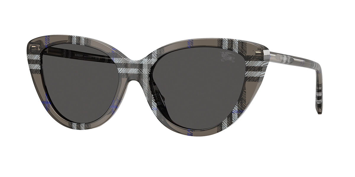 Burberry BE4457 416687, Grey frame, Dark Grey lenses