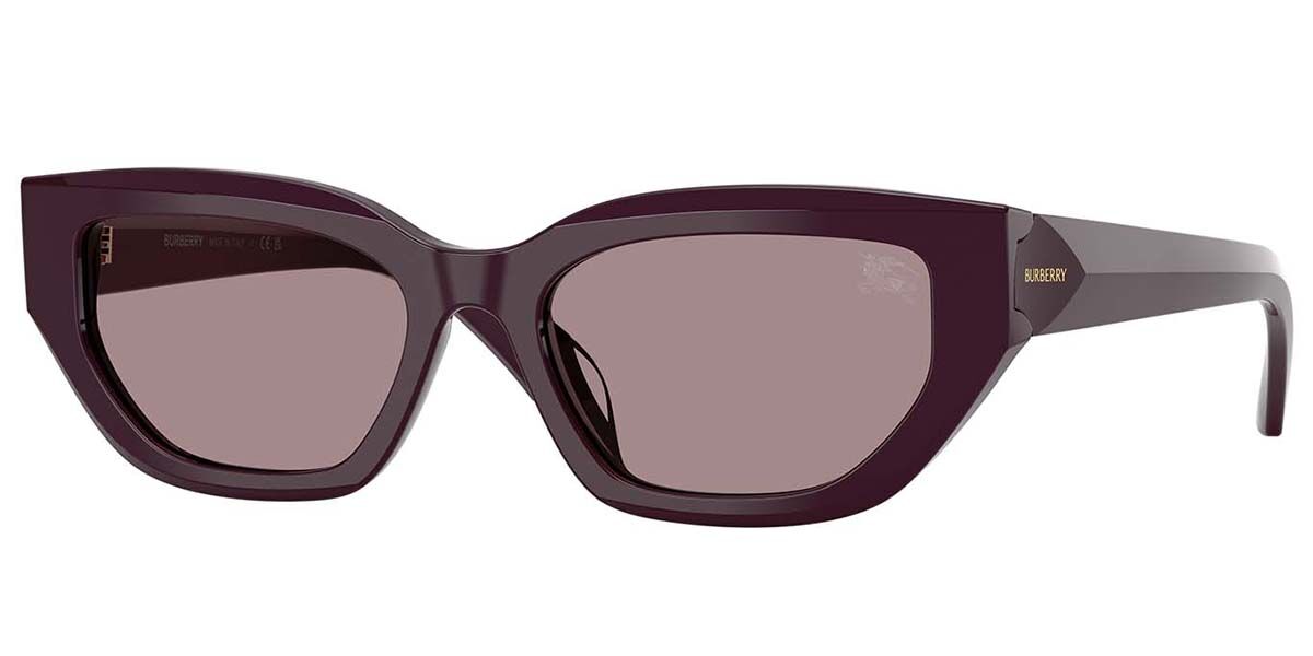Burberry BE4463D Asian Fit 3400LA, Purple frame, Violet lenses