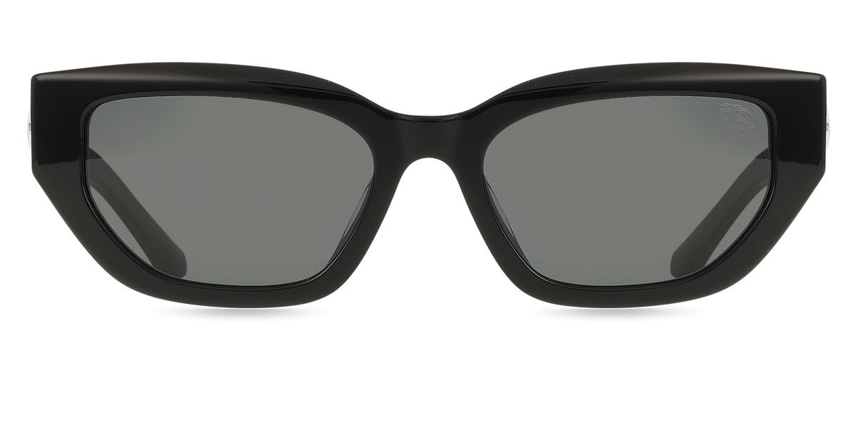 Burberry BE4463D Asian Fit 300187, Black frame, Dark Grey lenses