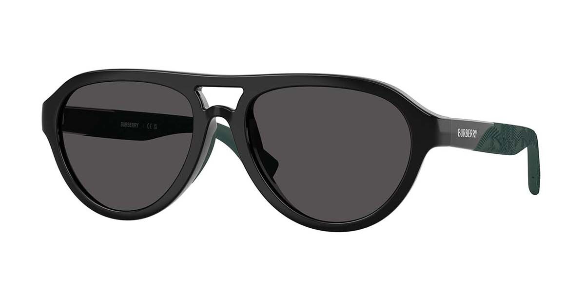 Burberry JB4005U Kids 300187, Black frame, Dark Grey lenses