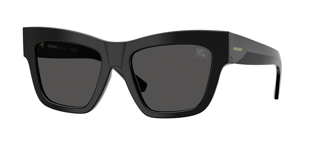 Burberry BE4449F Asian Fit 300187, Black frame, Dark Grey lenses