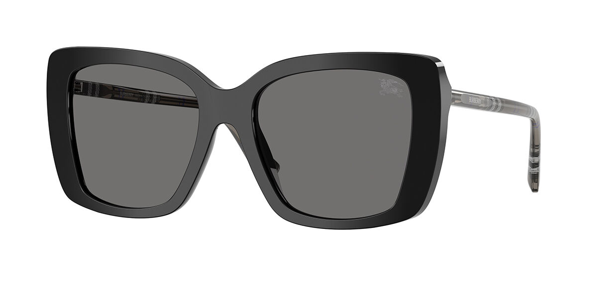 Burberry BE4456 Polarized 416581, Black frame, Dark Grey Polarized lenses