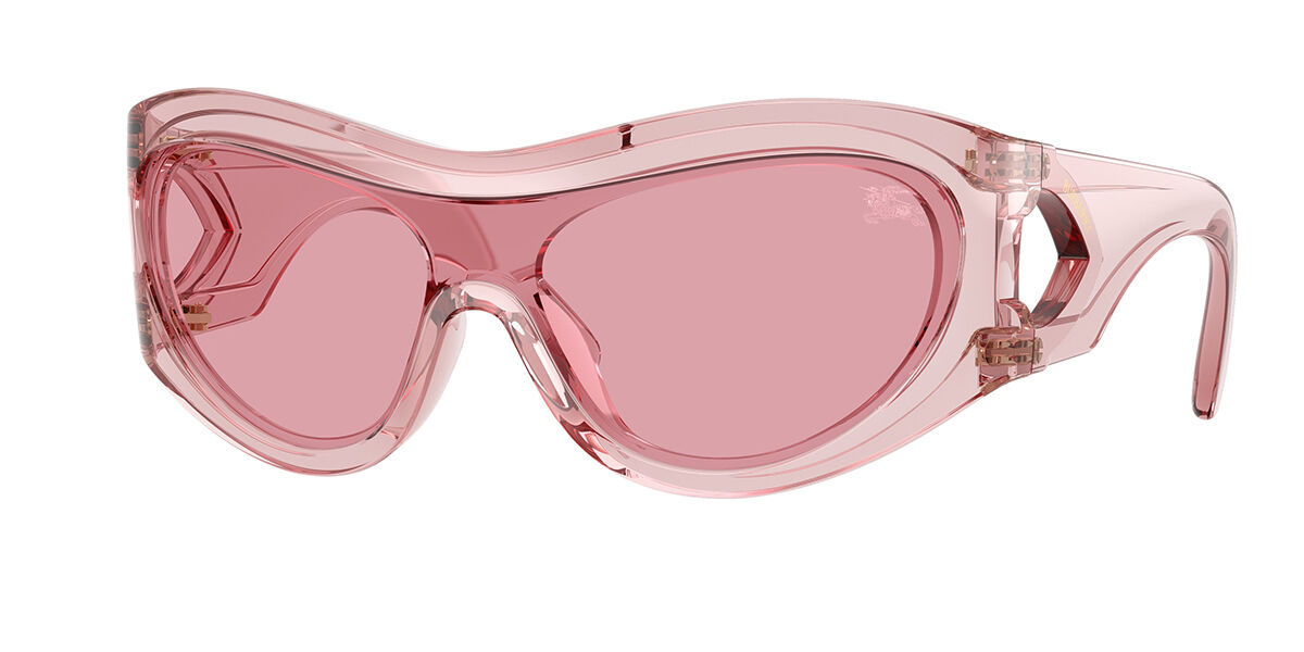 Burberry BE4465 4154/5, Pink frame, Dark Pink lenses