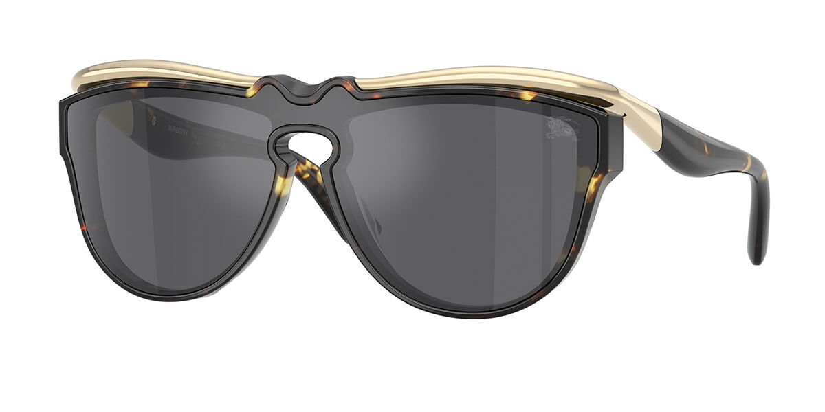 Burberry BE3162U 13546G, Tortoiseshell frame, Silver/Grey Mirror lenses