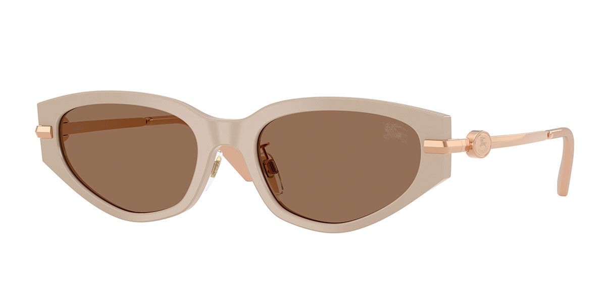 Burberry BE4493D Asian Fit 424473, Brown frame, Dark Brown lenses