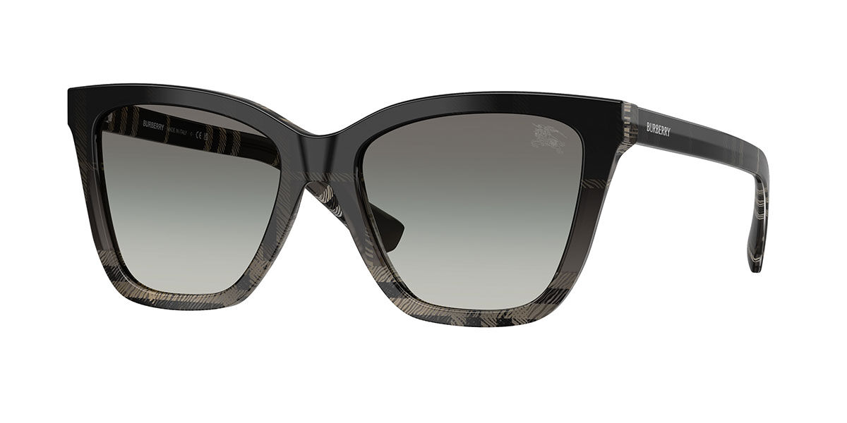 Burberry BE4470F Asian Fit 420011, Grey frame, Gradient Grey lenses