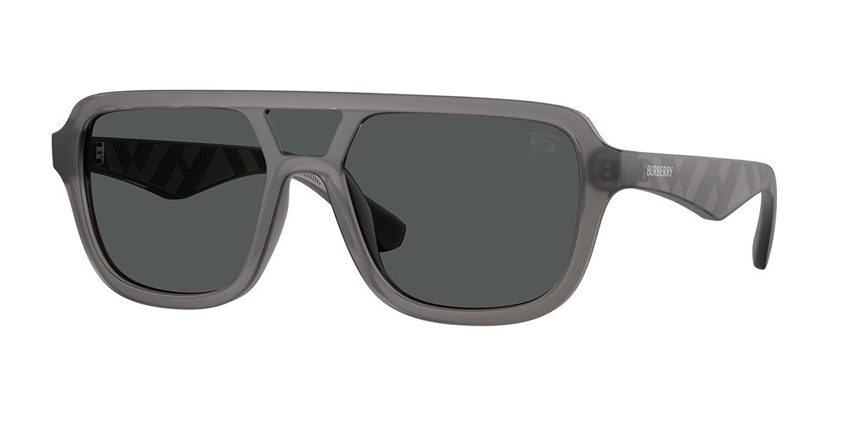 Burberry BE4474U 421387, Grey frame, Dark Grey lenses