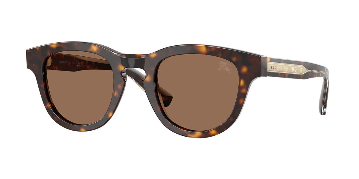 Burberry BE4477 420573, Tortoiseshell frame, Dark Brown lenses