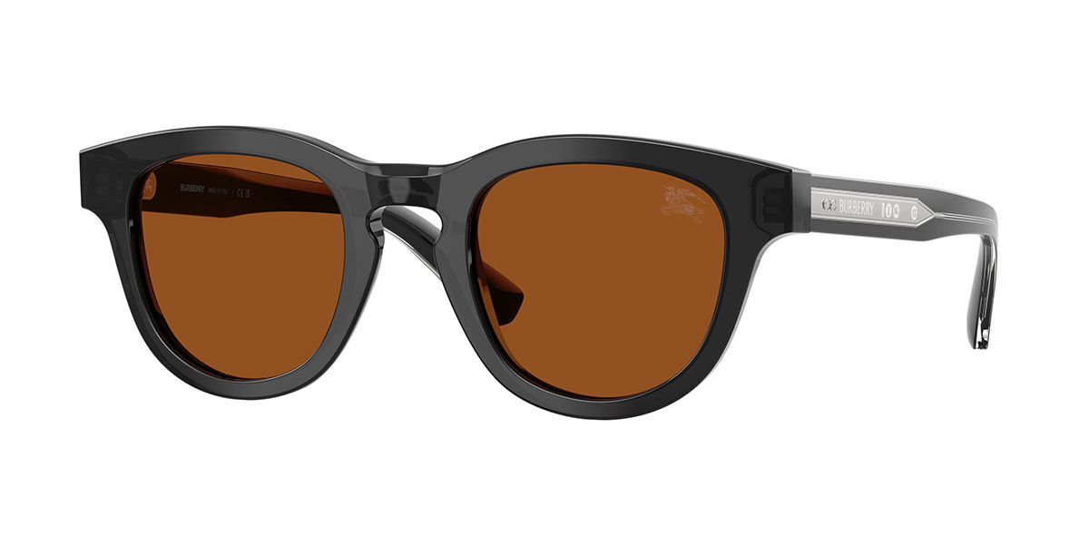 Burberry BE4477 421173, Grey frame, Dark Brown lenses