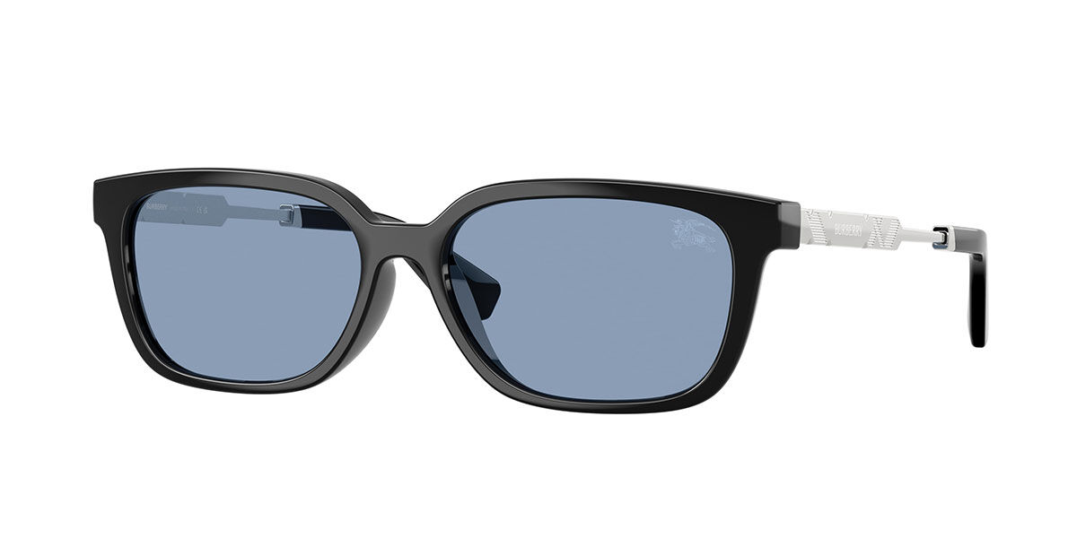 Burberry BE4481D Asian Fit 300172, Black frame, Sky Blue lenses