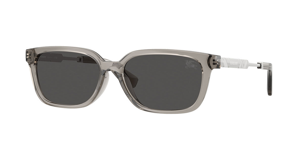 Burberry BE4481D Asian Fit 419787, Grey frame, Dark Grey lenses