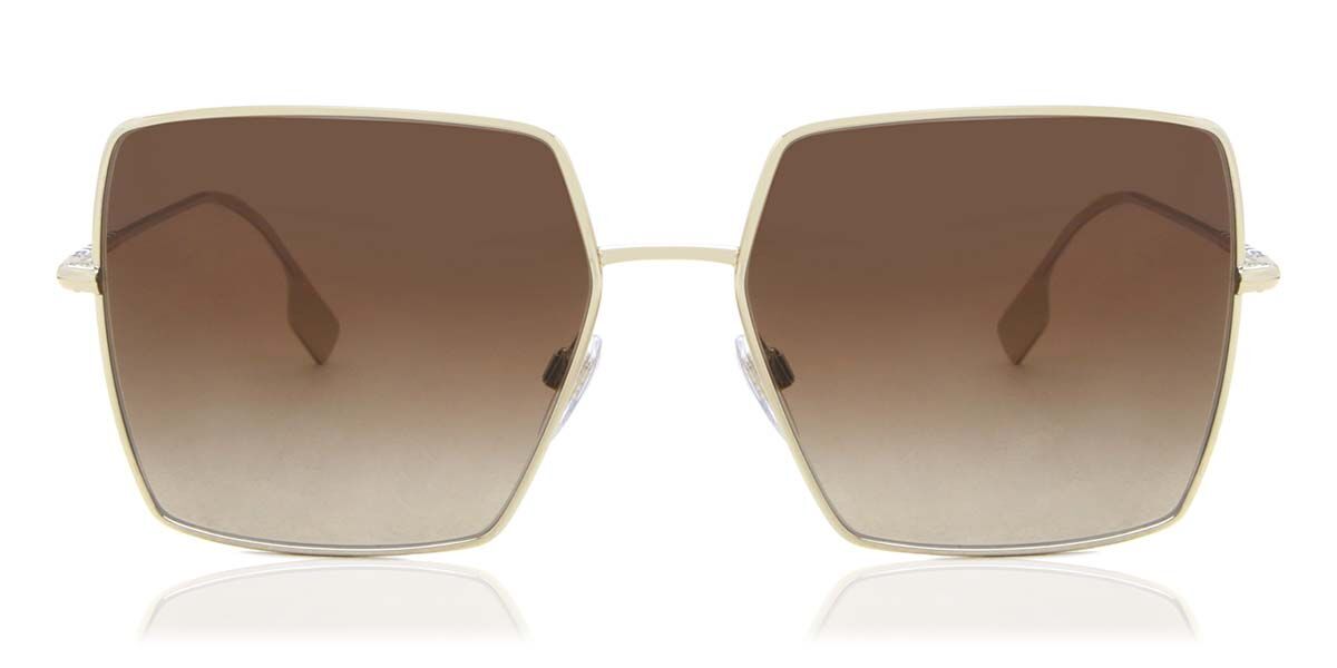 Burberry BE3133 DAPHNE 110913, Gold frame, Gradient Brown lenses