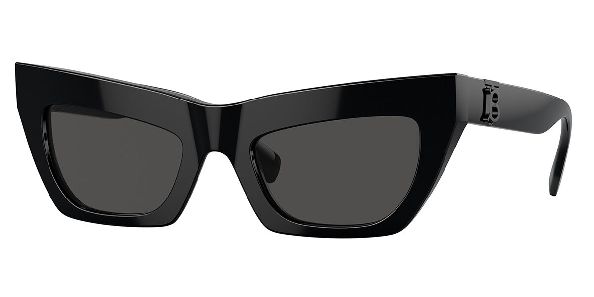 Burberry BE4405 409387, Black frame, Grey lenses