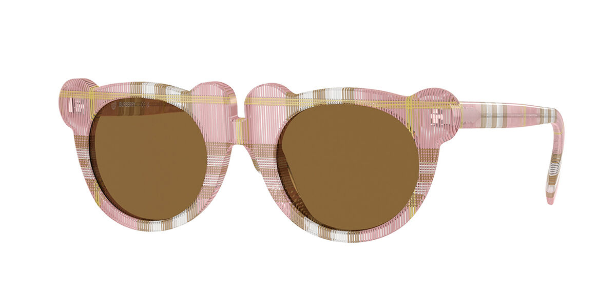 Burberry JB4355F Kids Asian Fit 397273, Pink frame, Bronze lenses