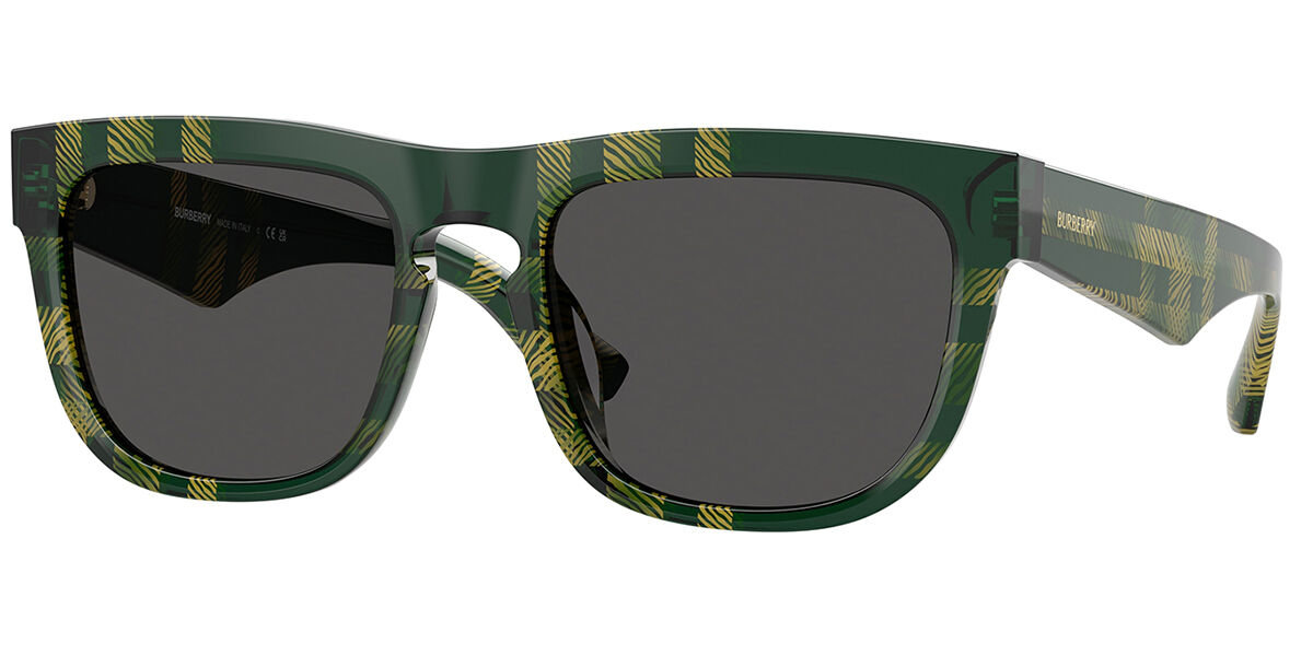 Burberry BE4431U 412587, Green frame, Dark Grey lenses