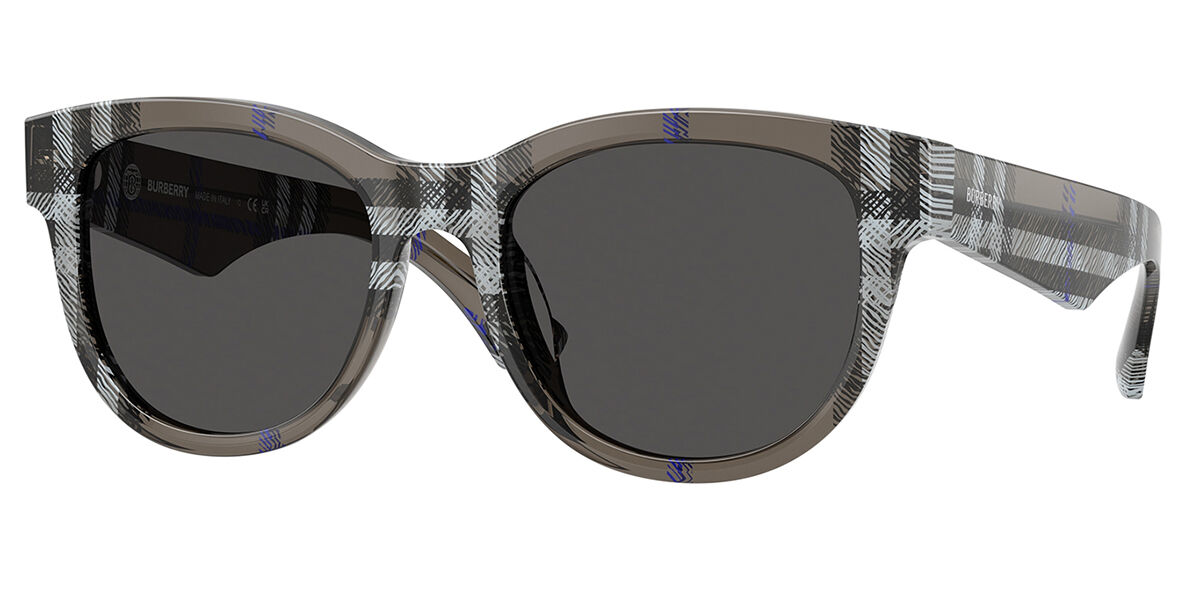 Burberry BE4432U 414787, Grey frame, Dark Grey lenses