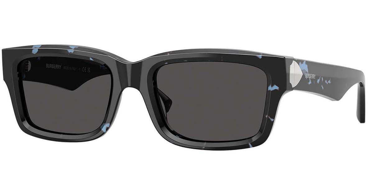 Burberry BE4443 411187, Tortoiseshell frame, Dark Grey lenses