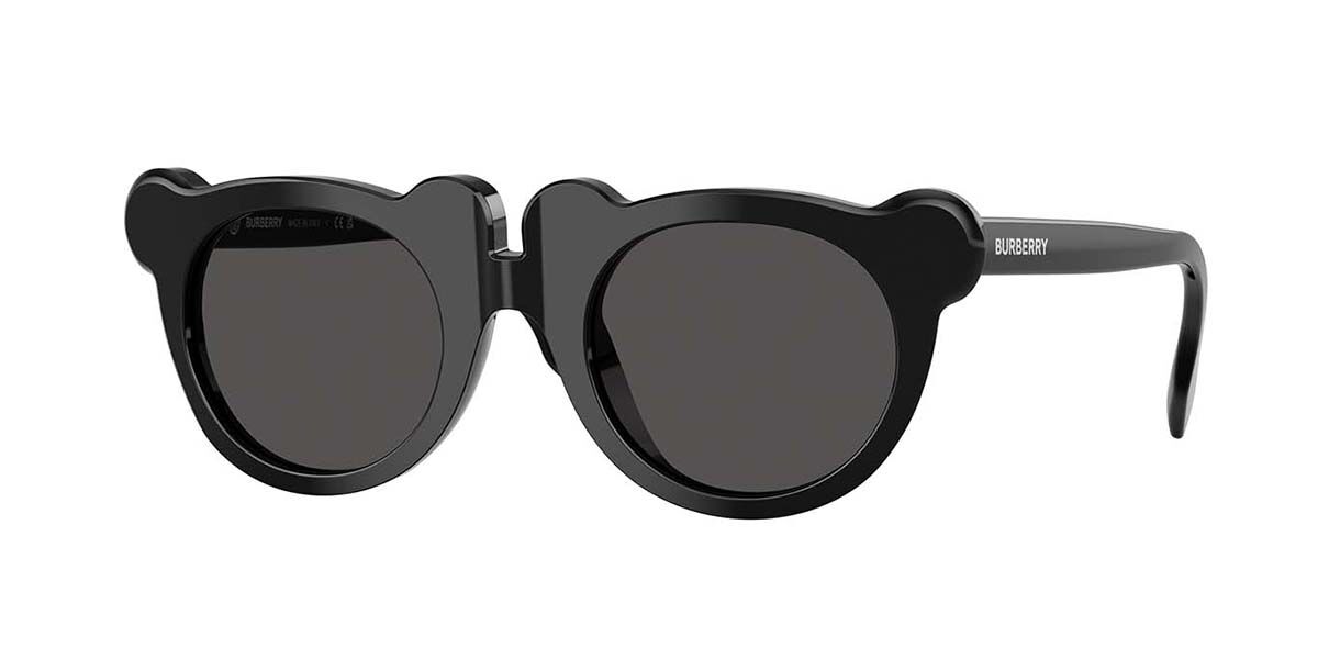 Burberry JB4355F Kids Asian Fit 300187, Black frame, Dark Grey lenses
