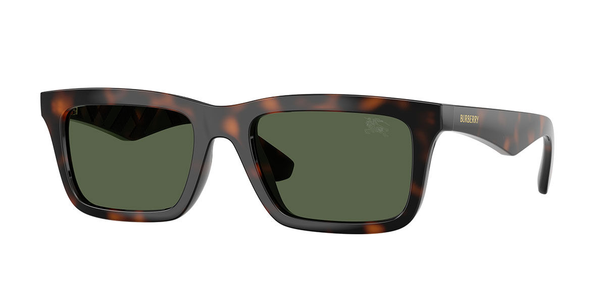 Burberry BE4475U Polarized 30029A, Tortoiseshell frame, Dark Green Polarized lenses