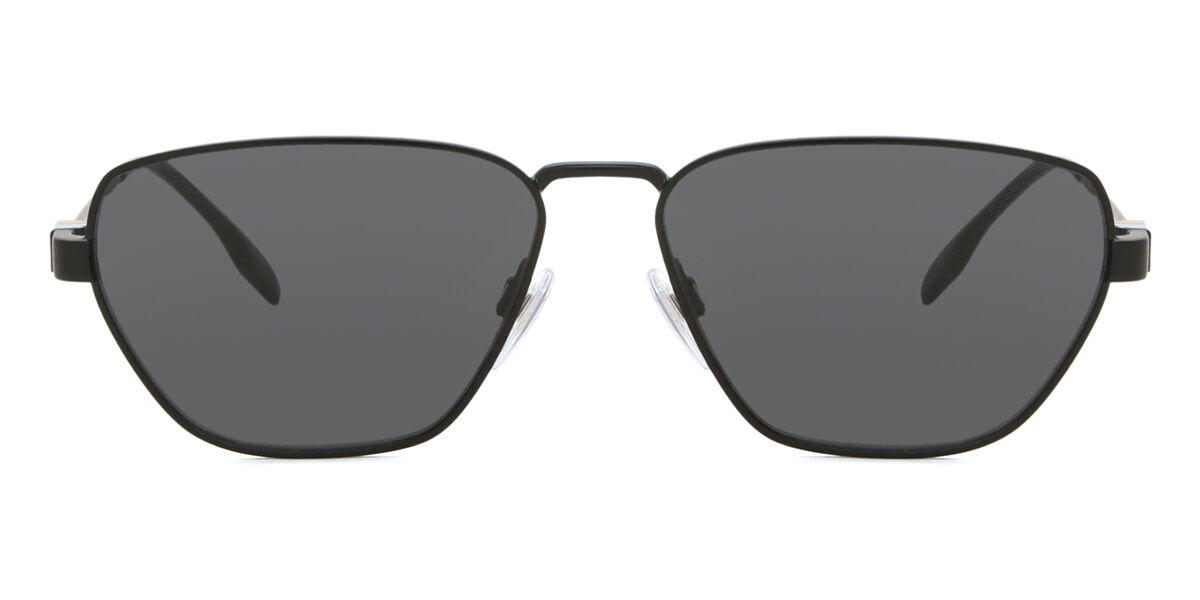 Burberry BE3146 100787, Black frame, Grey lenses