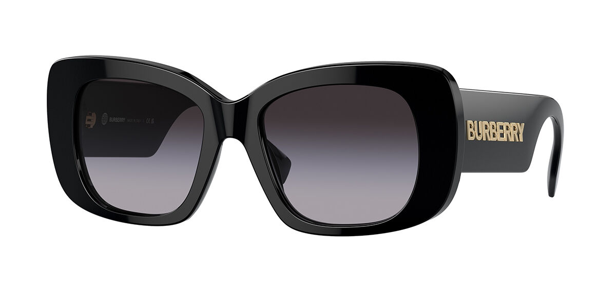 Burberry BE4410 30018G, Black frame, Gradient Grey lenses