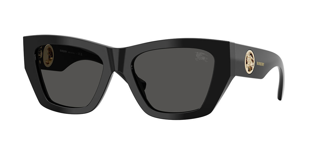 Burberry BE4492 300187, Black frame, Dark Grey lenses
